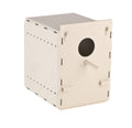 Nest box for Lovebirds, Parakeets, Parrotlets, and Budgerigars image 0