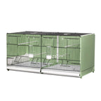 Wire double breeding cage 90x40x40cm - Portofino 2GR image 0