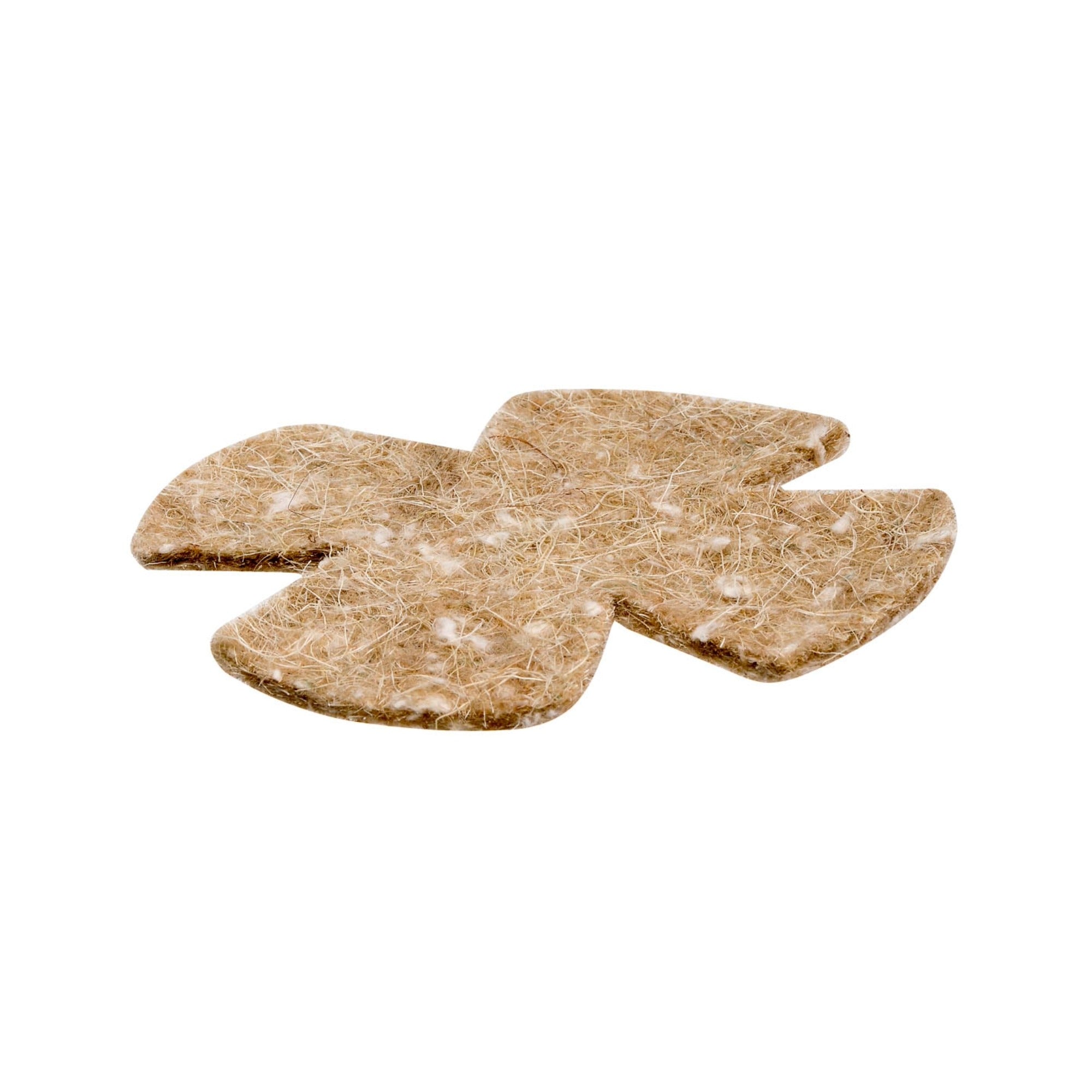 precut jute and cotton bird nest pad, for canary and finch breeding