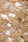 Jute and cotton wool nesting mix for canary and finch nest building and lining.